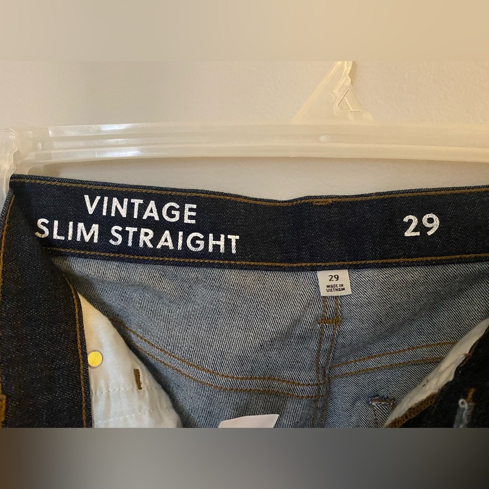 JCrew size 29 vintage slim straight jeans